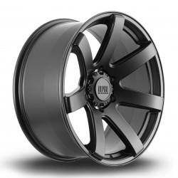 Disk Alpha Offroad Gauntlet 20X9 6X139 106.1 ET30, Black