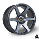 ALU disky Autostar Disk Autostar Chaser 17X8 4X100 67,1 ET35, Gunmetal | race-shop.sk