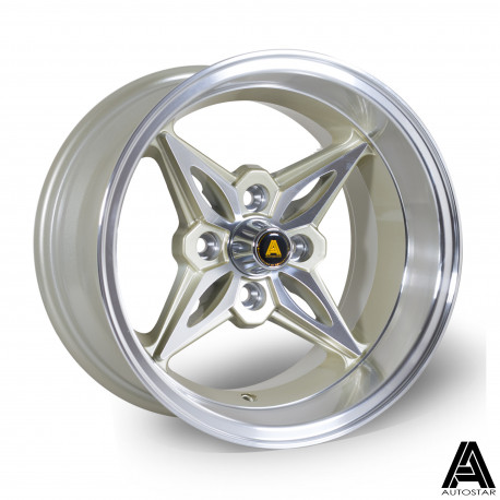 ALU disky Autostar Disk Autostar Kanji 14X8 4X100 67,1 ET-5, Gold | race-shop.sk