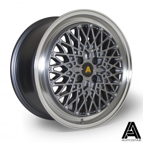 ALU disky Autostar Disk Autostar Minus 17X8 5X100 67,1 ET30, Gunmetal | race-shop.sk