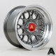 ALU disky Autostar Disk Autostar Sprint 15X8 4X100/4X114 73,1 ET0, Gunmetal | race-shop.sk