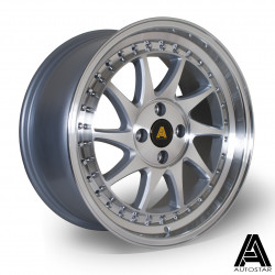 Disk Autostar Vader 17X8 4X100 67,1 ET35, Silver