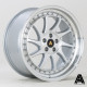 ALU disky Autostar Disk Autostar Vader 18X8 5X100 73,1 ET35, Silver | race-shop.sk