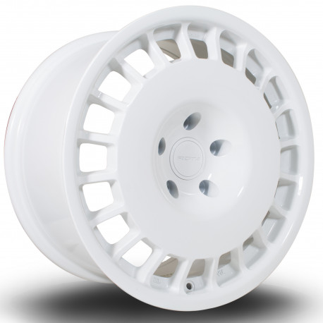ALU disky Rota Disk Rota D154 17X8 4X100 73,0 ET35, White | race-shop.sk