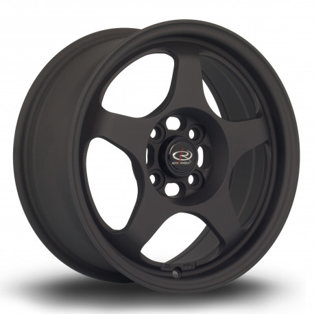 ALU disky Rota Disk Rota Slipstream FF10 15X6.5 4X100 67,1 ET35, Black | race-shop.sk