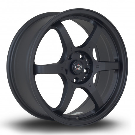 ALU disky Rota Disk Rota GR6 18X7.5 5X114 73,0 ET45, Black | race-shop.sk