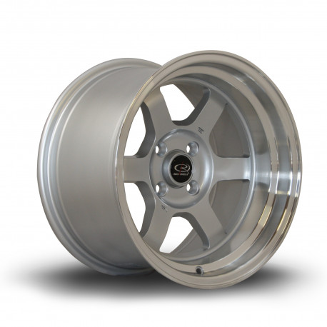 ALU disky Rota Disk Rota Grid-V 15X9 4X100 67,1 ET0, Silver | race-shop.sk