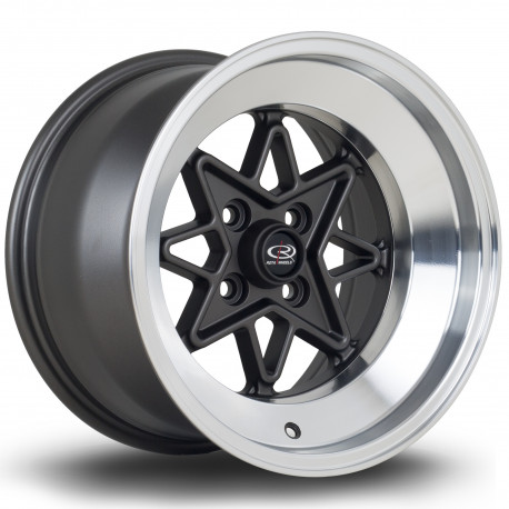 ALU disky Rota Disk Rota Hachi 15X9 4X100 67,1 ET0, Gunmetal | race-shop.sk