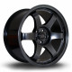 ALU disky Rota Disk Rota Grid 17X9 5X114 73,0 ET25, Black | race-shop.sk