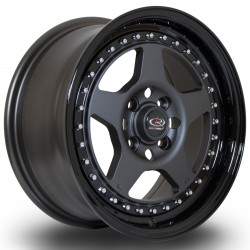 Disk Rota Kyusha 15X7 4X100 67,1 ET38, Black