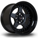 ALU disky Rota Disk Rota Kyusha 15X9 4X114 73,0 ET0, Black | race-shop.sk