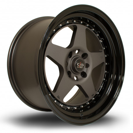 ALU disky Rota Disk Rota Kyusha 17X9.5 5X114 73,0 ET12, Black | race-shop.sk