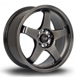 Disk Rota GTR 17X7.5 5X114 73,0 ET45, Black