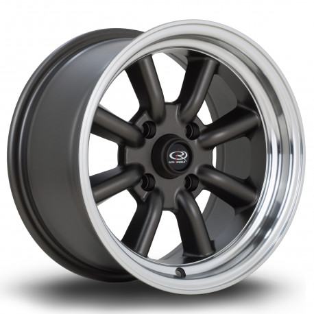 ALU disky Rota Disk Rota RKR 15X8 4X114 73,0 ET0, Gunmetal | race-shop.sk