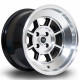 ALU disky Rota Disk Rota BM8 15X9 4X114 73,0 ET0, Black | race-shop.sk