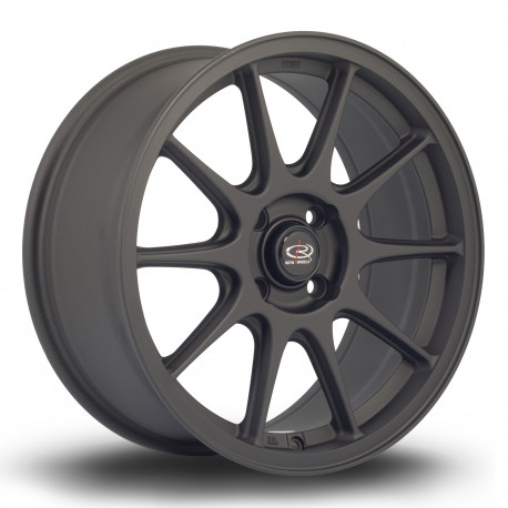 ALU disky Rota Disk Rota Strike 17X7.5 4X108 67,1 ET40, Black | race-shop.sk