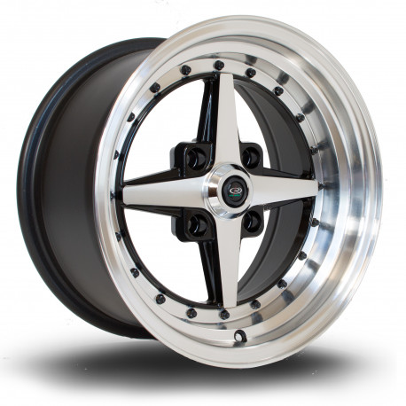 ALU disky Rota Disk Rota Zero 15X8 4X100 67,1 ET10, Black | race-shop.sk