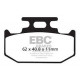 Brzdy EBC Moto EBC Brzdové obloženie MXS152/2 | race-shop.sk