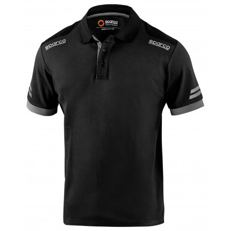 Tričká SPARCO TECH POLO TW - čierne | race-shop.sk