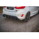 Body kit a vizuálne doplnky MAXTON DESIGN zadné bočné splittre + klapky pre Ford Fiesta ST Mk8, lesklá čierna, V4 | race-shop.sk