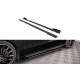 MAXTON DESIGN Street Pro difúzory prahov + klapky pre Mercedes A35 AMG / AMG-Line Aero Pack W177