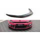MAXTON DESIGN predný splitter pre Volkswagen Scirocco Mk3, lesklá čierna, V2