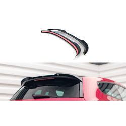 MAXTON DESIGN lip kufra pre Volkswagen Scirocco Mk3, lesklá čierna, V2
