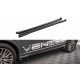 Body kit a vizuálne doplnky MAXTON DESIGN difúzory prahov pre Audi Q3 S-Line F3, lesklá čierna | race-shop.sk