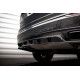 Body kit a vizuálne doplnky MAXTON DESIGN centrálny zadný splitter pre Volvo XC90 R-Design Mk2 Facelift (so zvislými lištami), lesklá čierna | race-shop.sk