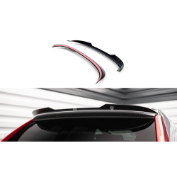 MAXTON DESIGN lip kufra pre Volvo XC60 R-Design Mk1 Facelift, lesklá čierna
