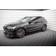 Body kit a vizuálne doplnky MAXTON DESIGN difúzory prahov pre Volvo XC60 R-Design Mk2 Facelift, lesklá čierna | race-shop.sk