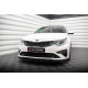 Body kit a vizuálne doplnky MAXTON DESIGN predný splitter pre Kia Optima Mk4 Facelift, lesklá čierna, V1 | race-shop.sk