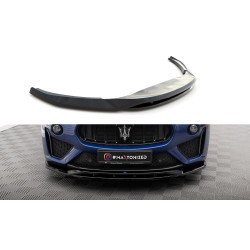 MAXTON DESIGN predný splitter pre Maserati Levante GTS Mk1, lesklá čierna