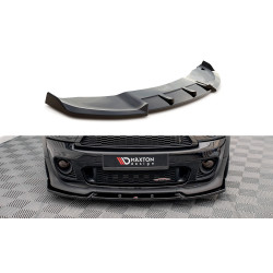 MAXTON DESIGN predný splitter pre Mini Cooper John Cooper Works R56, lesklá čierna, V3