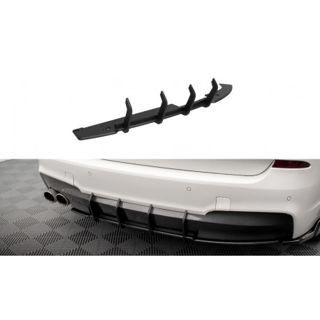 Body kit a vizuálne doplnky MAXTON DESIGN Street Pro zadný difúzor pre BMW X3 M-Pack F25 | race-shop.sk