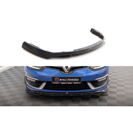 Body kit a vizuálne doplnky Predný splitter Renault Megane GT Line Grandtour Mk3 Facelift | race-shop.sk