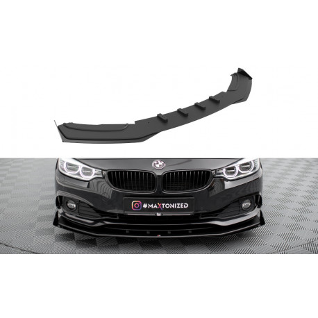Body kit a vizuálne doplnky Street Pro Predný splitter + Klapky BMW 4 Gran Coupe F36 | race-shop.sk