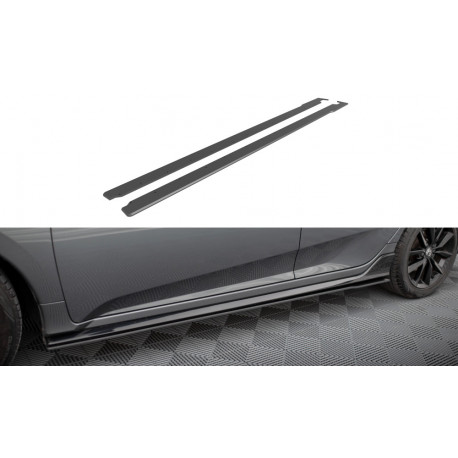 Body kit a vizuálne doplnky Street Pro Bočné splittre Honda Civic Sport Mk 10 | race-shop.sk