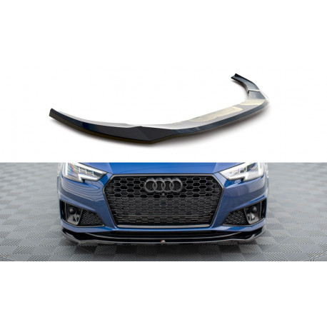 Body kit a vizuálne doplnky Predný splitter V.2 Audi A4 Competition B9 | race-shop.sk