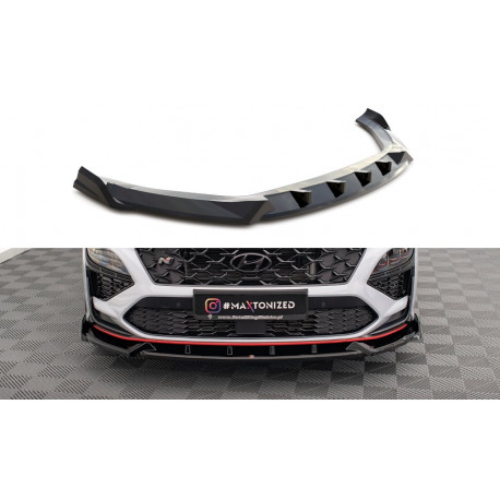 Body kit a vizuálne doplnky Predný splitter V.1 Hyundai Kona N Mk1 | race-shop.sk