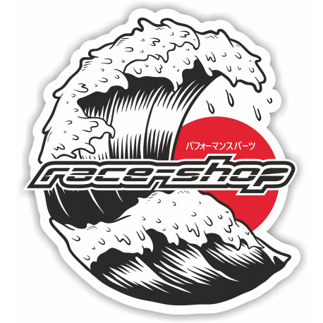 Nálepky Nálepka race-shop Japan Wave | race-shop.sk