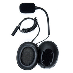 ZERONOISE headset s náušníkmi (do otvorenej prilby)