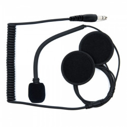 ZERONOISE headset Valiant (do otvorenej prilby, konektor 6,35 mm samec)