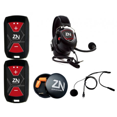 Slúchadlá / headsety ZERONOISE komunikačná súprava Amplifier-Kart Pro (Bluetooth, headset pre smartfón s USB-C) | race-shop.sk