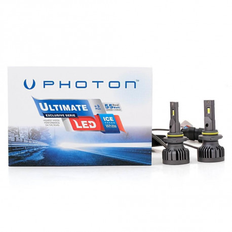 Žiarovky a xenónové výbojky PHOTON ULTIMATE HB3 LED žiarovky 12-24V 55W P20d +5 PLUS CAN (2ks) | race-shop.sk