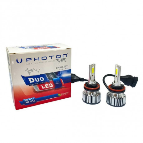 Žiarovky a xenónové výbojky PHOTON DUO H8/H9/H11/H16 LED žiarovky 12-24V / PGJ19 6000Lm (2ks) | race-shop.sk