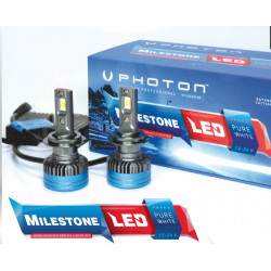 PHOTON MILESTONE H4 LED žiarovky 12-24V 35W P43t (2ks)