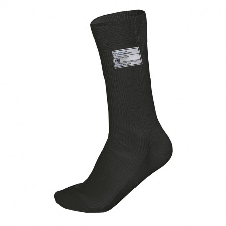 Spodné prádlo OMP Nomex ponožky s FIA homologizáciou, vysoké čierne | race-shop.sk