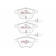 Brzdy DBA DBA Xtreme Performance predné brzdové dosky DB2210XP | race-shop.sk