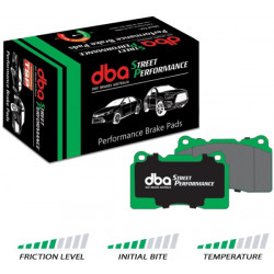 DBA Street Performance predné brzdové dosky DB2228SP (ECE R90)